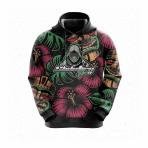 Custom Sublimated Tiki Speedsoft Hoodie